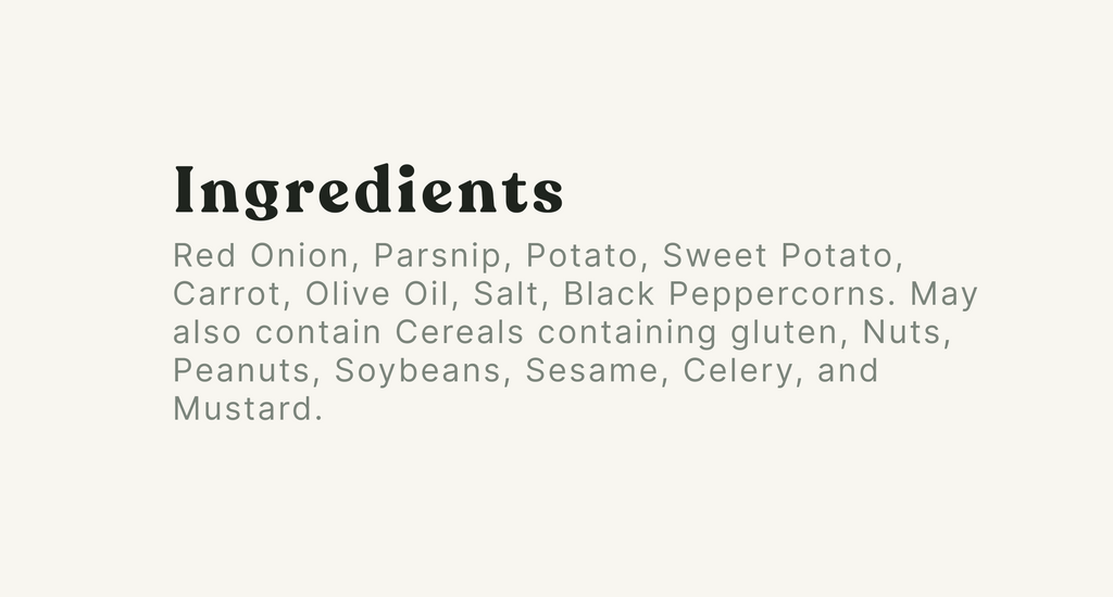 Roasted Root Veggies