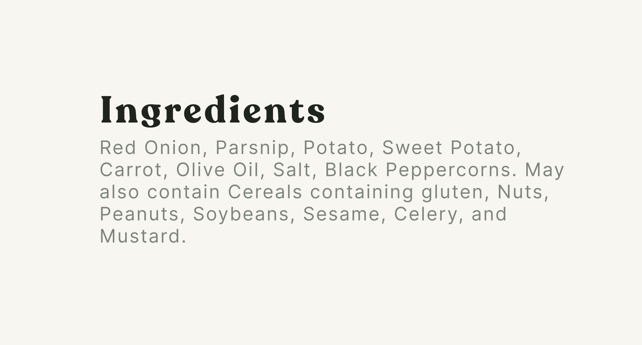 Roasted Root Veggies